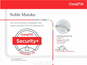 Comptia Security